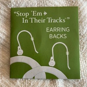 Silpada earring backs